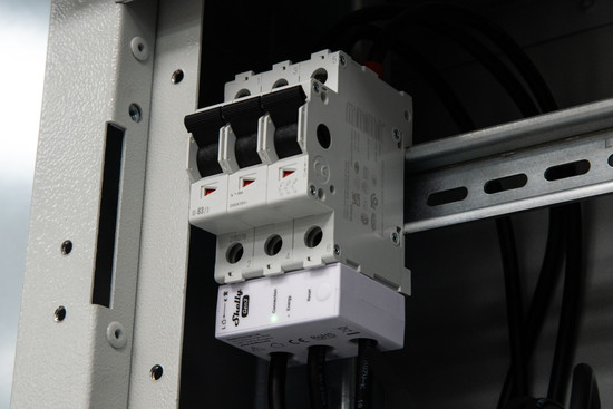 Shelly 3EM Gen3 - 3-Phasen Energiezähler, Stromzähler, inkl. 3x 63A Wandler